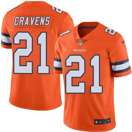 Nike Men & Women & Youth Broncos 21 Su'a Cravens Orange Color Rush Limited Jersey,We sell and wholesale Nike Men & Women & Youth Broncos 21 Su'a Cravens Orange Color Rush Limited Jersey on line form chian!